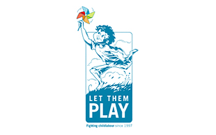 Let them Play Arty Logo Design